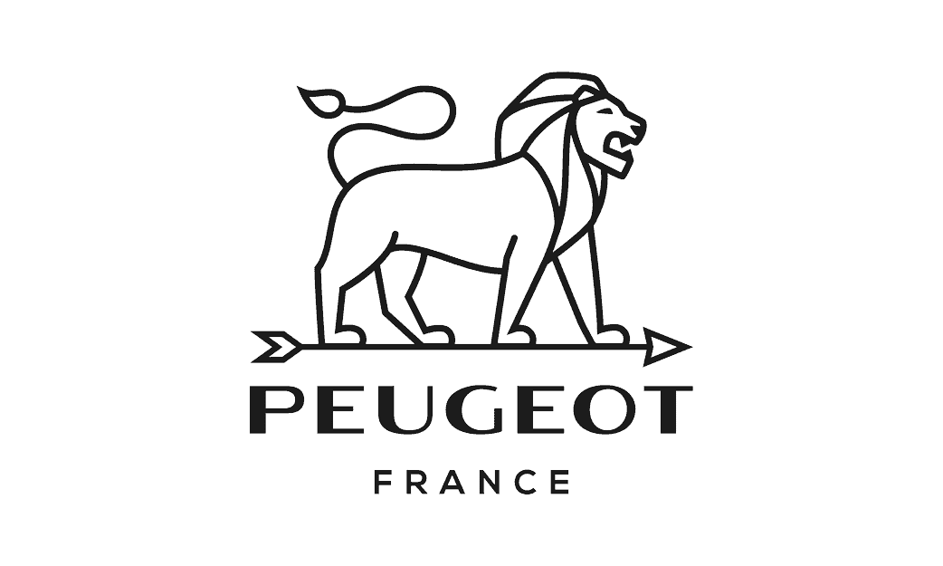 logo Peugeot France noir moulin à poivre et sel Lyon